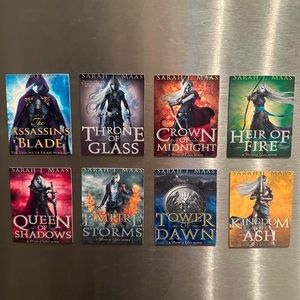 A Throne of Glass Book Series Book Magnets